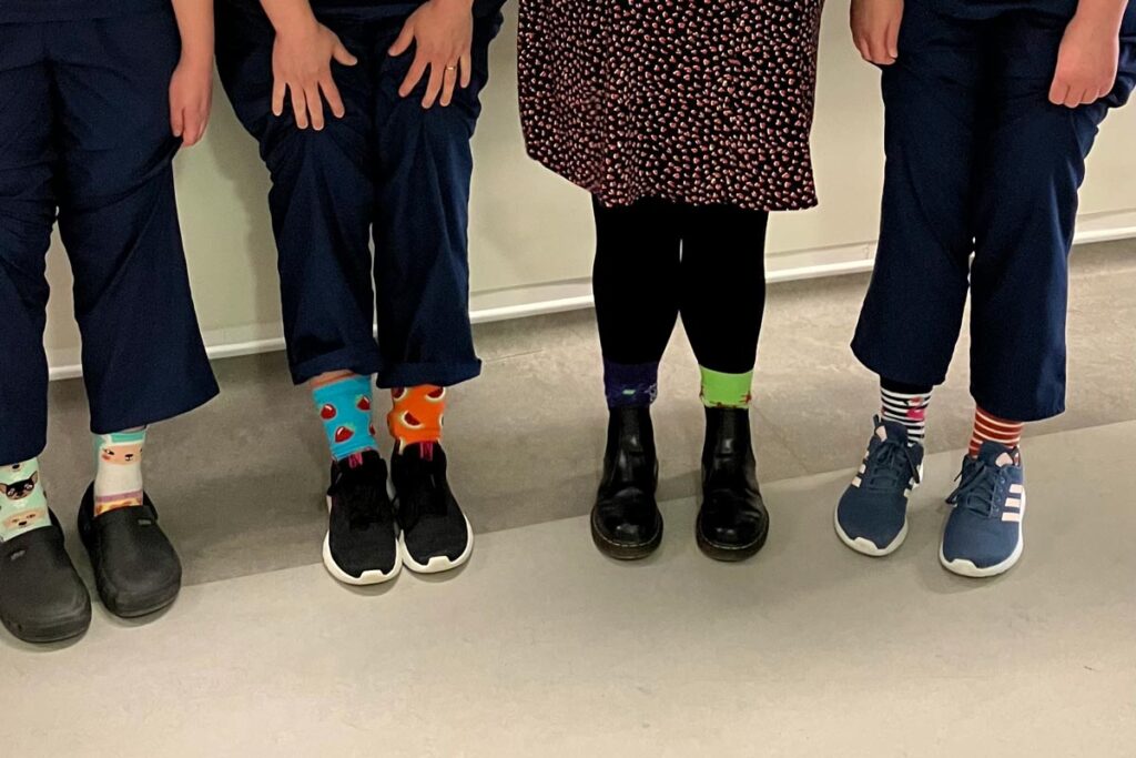 Rocking Our Socks for Down Syndrome Day Staff News