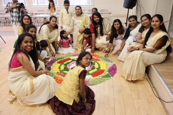 NHS Forth Valley nurses come to together to celebrate Onam