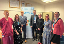 Graham Ellis, Deputy Chief Medical Officer at the Scottish Government, visited NHS Forth Valley at the end of November 2023 to discuss the ongoing work to embed the principles of Realistic Medicine across the organisation.