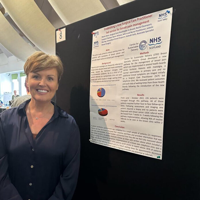Marie Stein presented a poster at the Royal College of Surgeons of Edinburgh Faculty of Perioperative Care Annual Conference held in Birmingham.