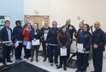 Twenty-one mental health staff have completed their gym facilitator training at Bellsdyke Hospital.
