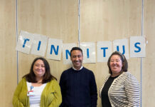 Feraz Ahmed, Caroline Ralph and Sara-Jane Macinnes from the Audiology Department gave a range of presentations and led discussions on tinnitus support.