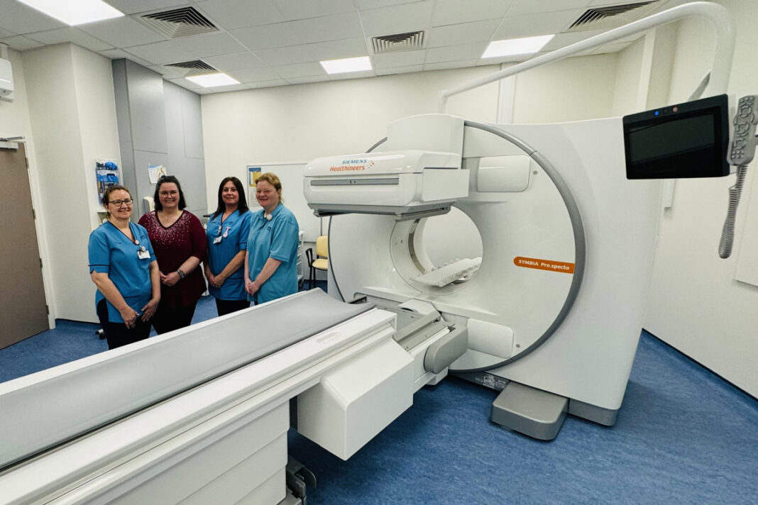 A new state of the art system, that combines two scanning technologies to enhance diagnosis for cancer, urology and endocrine patients, has been introduced at Forth Valley Royal Hospital.