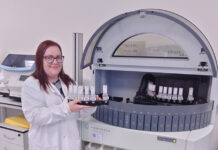 Laura Green works in NHS Forth Valley’s Pathology Department