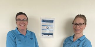 Lesley Rowe (Occupational Therapist with the Forth Valley Neuro Rehabilitation Team) & Lindsay McFadden (Physiotherapist with the Children’s Physiotherapy Team)