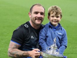 Andrew with proud son Jack