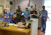 Stroke Unit's Tartan Tea Party
