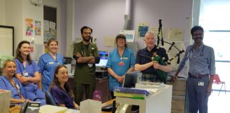 Stroke Unit's Tartan Tea Party