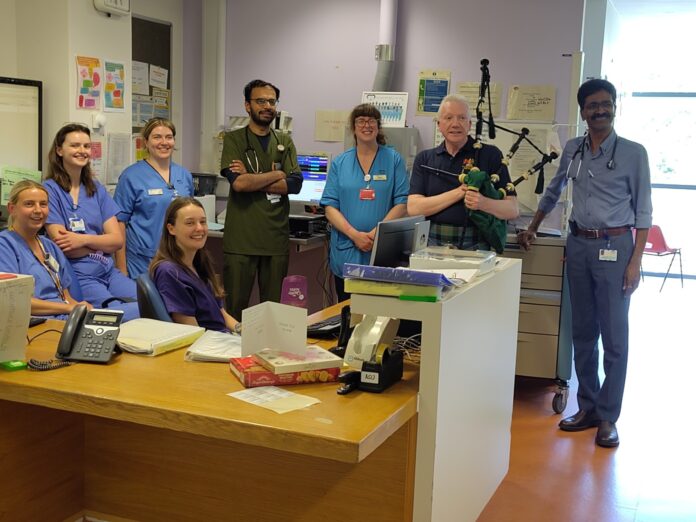 Stroke Unit's Tartan Tea Party