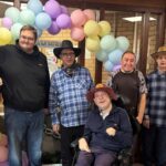 staff at Loch View Celebrating Learning Disability Nursing