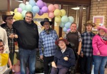 staff at Loch View Celebrating Learning Disability Nursing