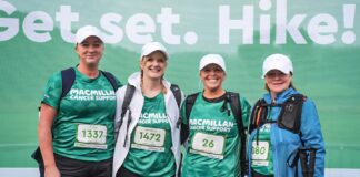 Staff from the Endoscopy Unit at Forth Valley Royal Hospital