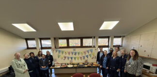 Staff at Bellsdyke Hospital