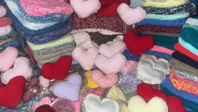 Knitted Gifts for Patients Across Forth Valley