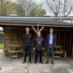Pictured: George Morrison (Molawn); Dougie Middleton (NHS Project Manager) & Robbie Meldrum (Health Improvement Specialist