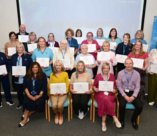 Staff Celebrate 8460 Years of Supporting Patients