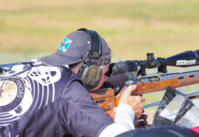 Chris’s GB Team Secures Victory at Rifle Shooting Championship Dr Chris Cairns shooting