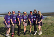 Team Completes Kiltwalk for Local Charity